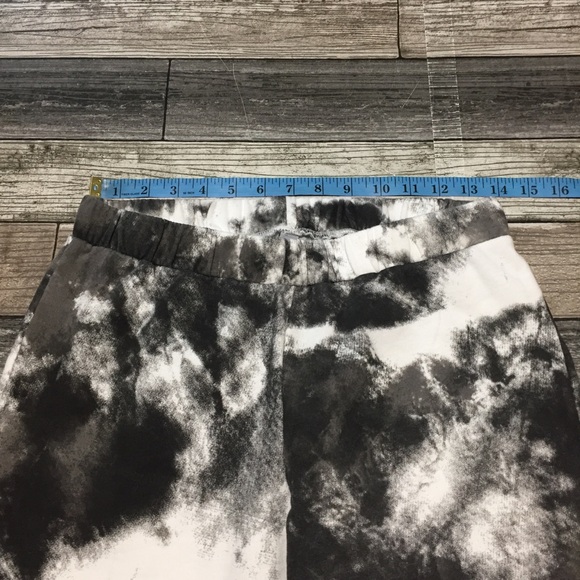 Zella Sweatpants Joggers Women’s S Gray White Tie Dye Pull On (Inseam 26) - Picture 4 of 9